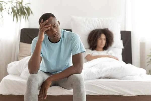 Man upset about ED symptoms Leicester
