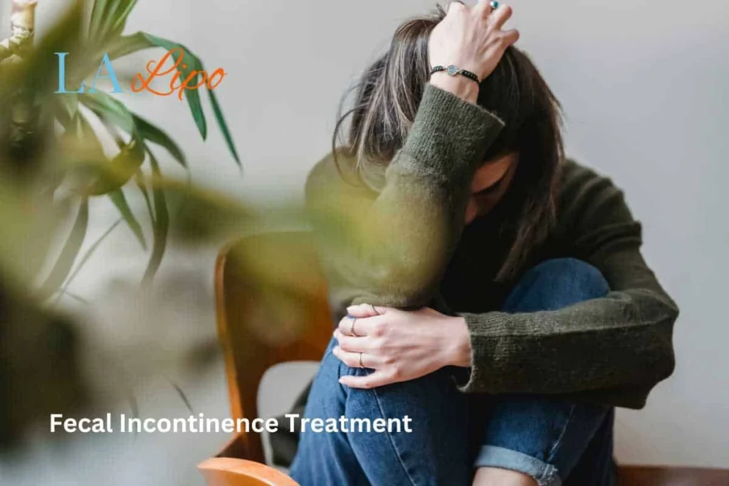 woman worried about fecal incontinence diet Leicester