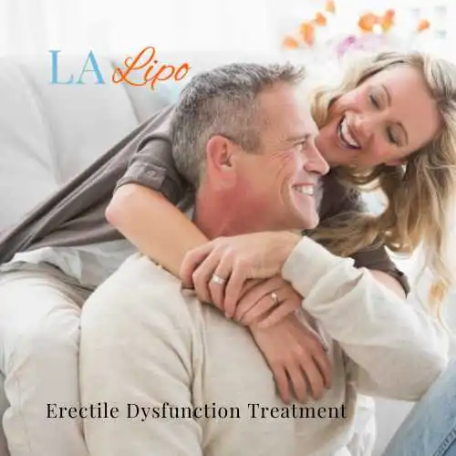 LA-EMS Leicester treatment - happy couple together.